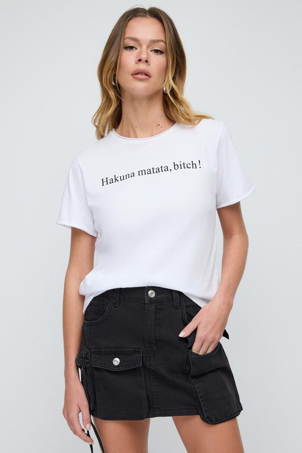 

Футболка NO MATTER WHAT, белый
