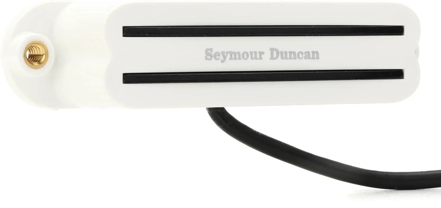 

Звукосниматель-хамбакер Seymour Duncan SCR-1n Cool Rails Neck Strat с одной катушкой - белый
