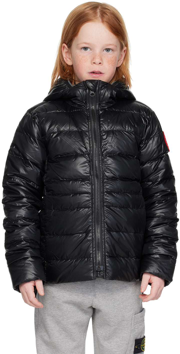 Детский пуховик из кипариса Canada Goose Kids, цвет Black куртка кофта uniqlo stretch fleece черный