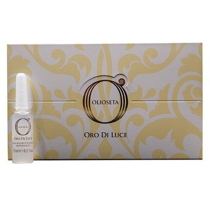 

Gold Light Ampoule для структурирования вьющихся волос 12 ампул, Barex