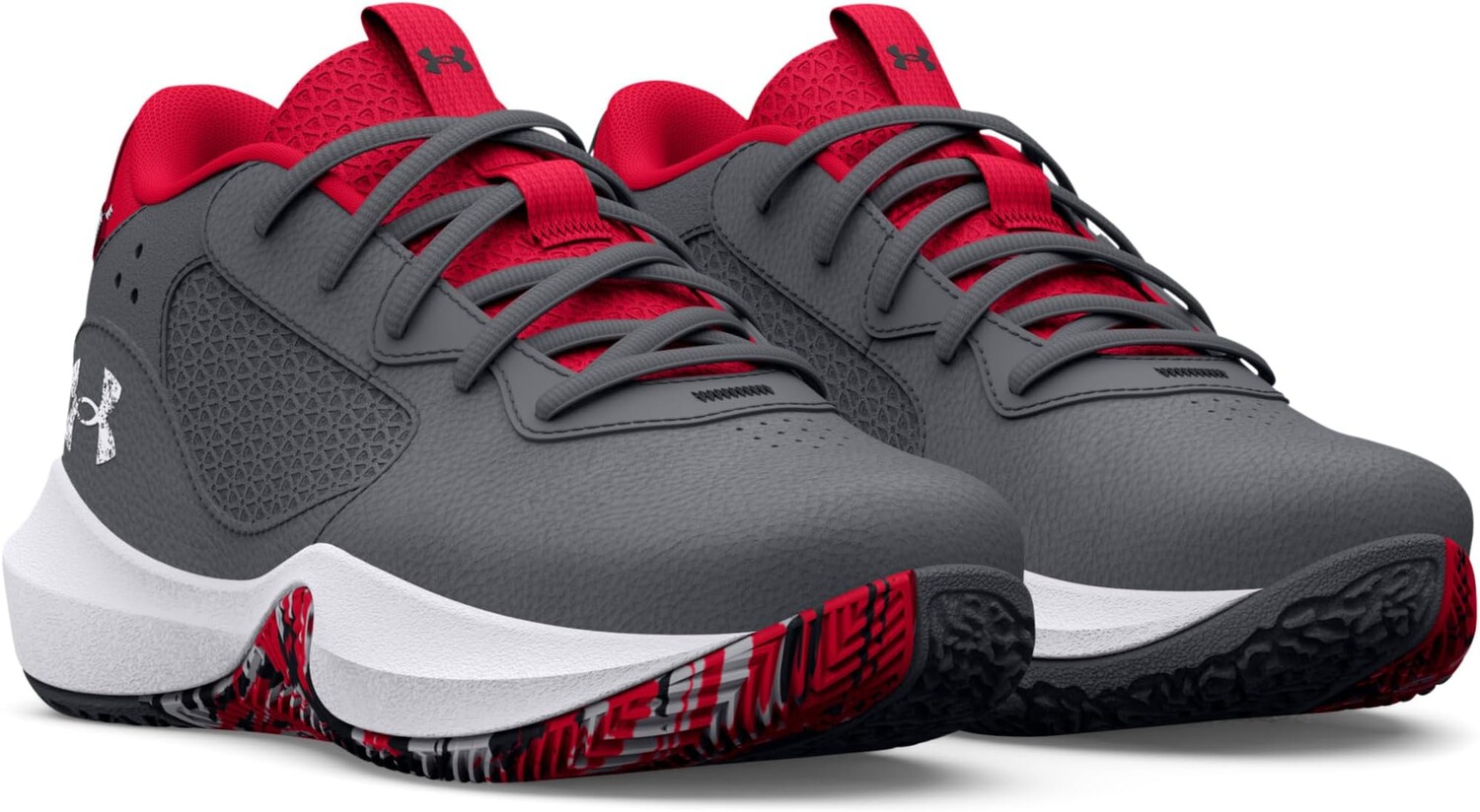 

Кроссовки Under Armour Kids Lockdown 6 Sneaker Under Armour, цвет Pitch Gray/Black/White