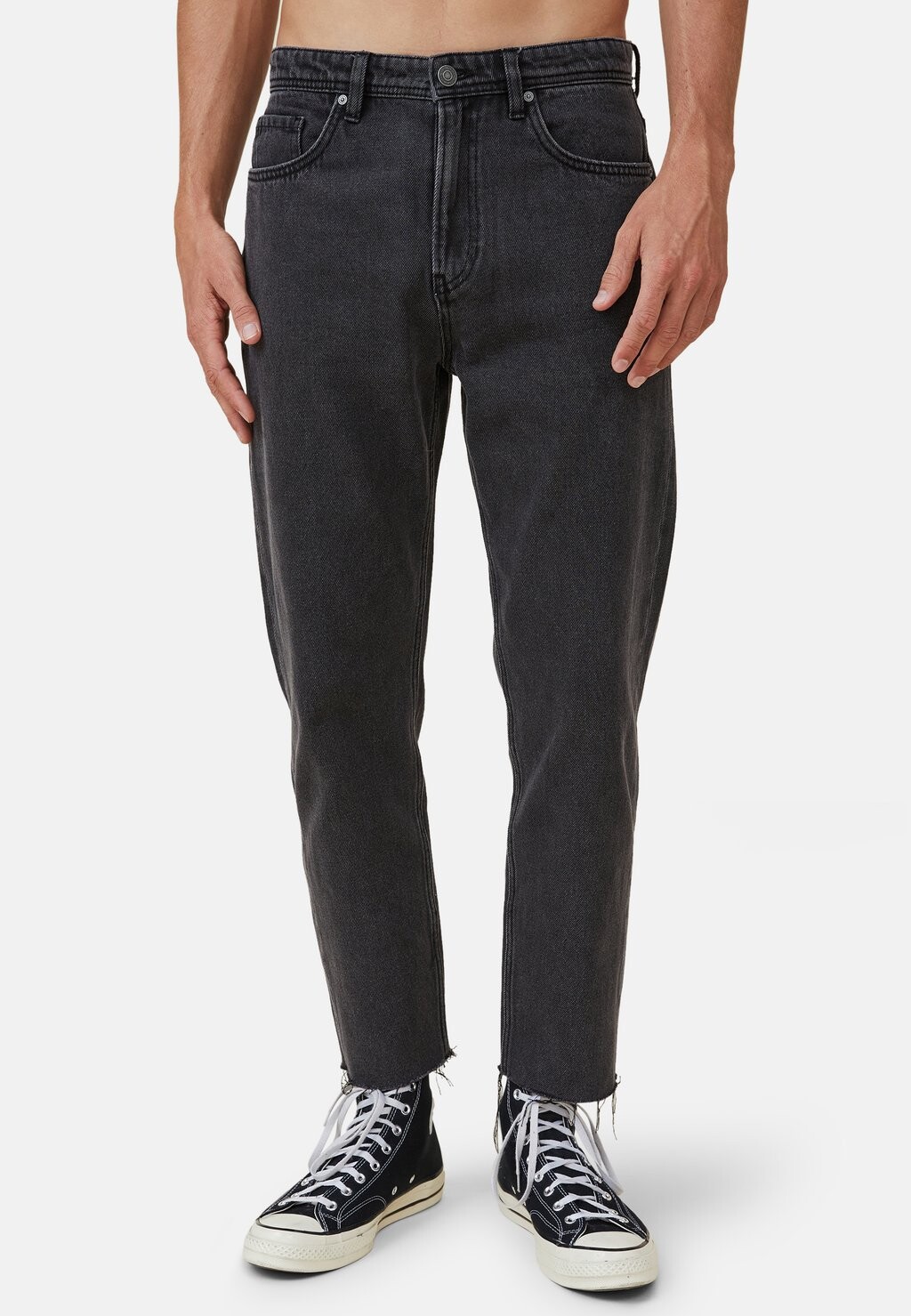

Джинсы-сигареты CROP TAPERED Cotton On, коричневый