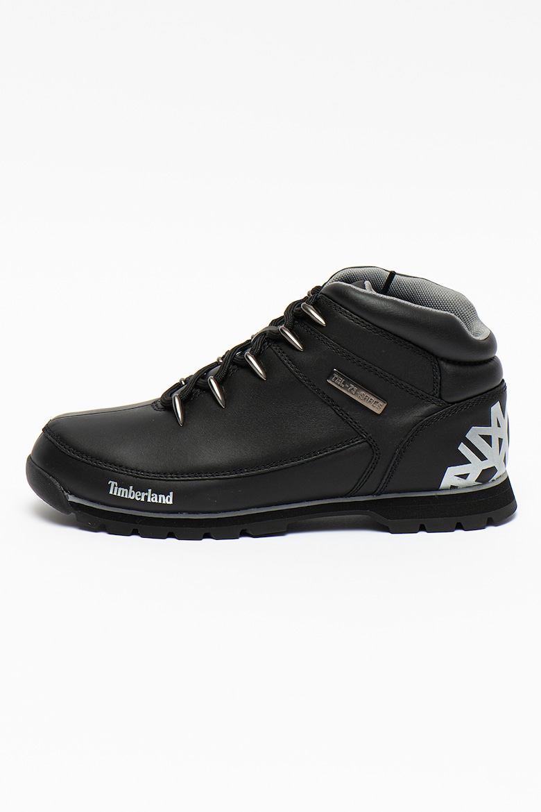 Кожаные ботинки Euro Sprint Hiker Timberland, черный ботинки хайкеры timberland euro sprint hiker размер 43 5 черный