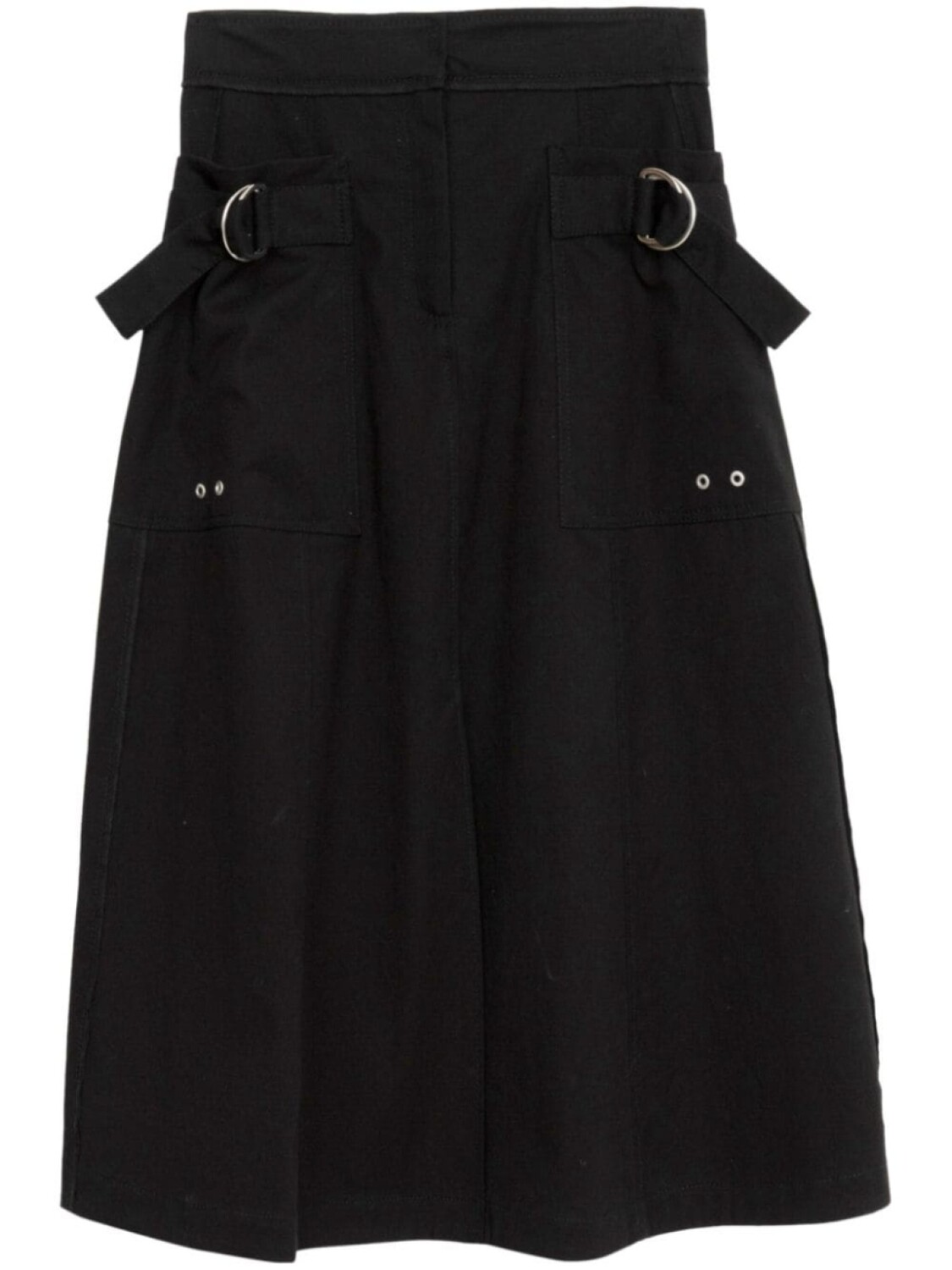 

Юбка миди с пряжкой 3.1 Phillip Lim, черный