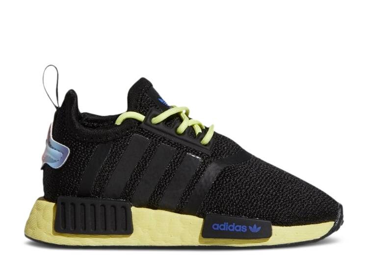 

Кроссовки Adidas NMD_R1 INFANT 'BLACK PULSE YELLOW', черный