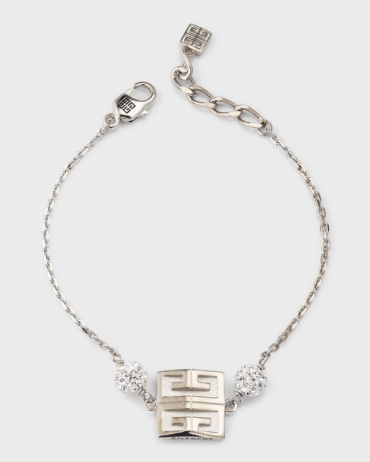 

Серебряный браслет с кристаллами 4G Givenchy, цвет Silvery