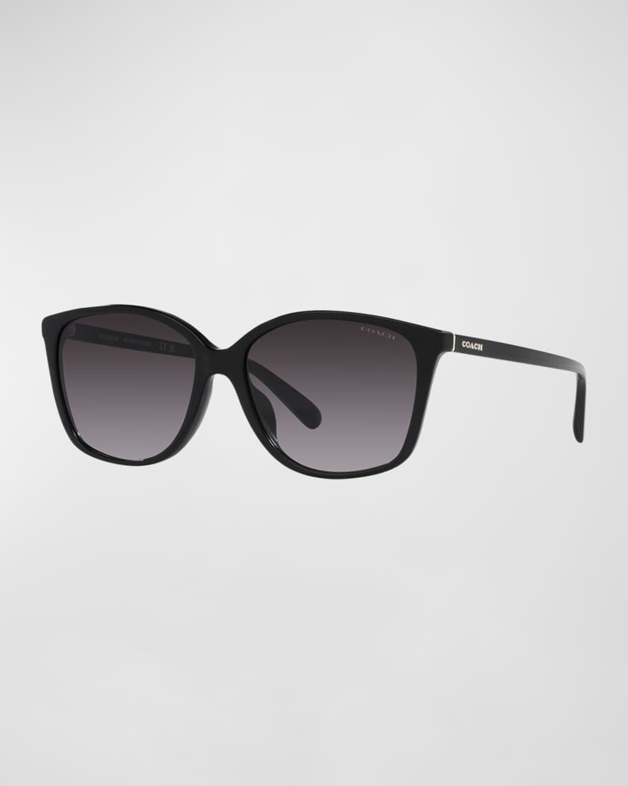 

Солнцезащитные очки Gradient Square из ацетата Coach