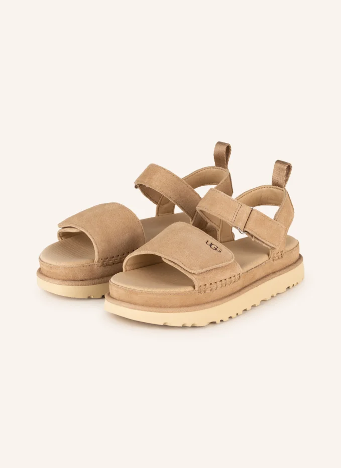 

Босоножки на платформе goldenstar Ugg, бежевый