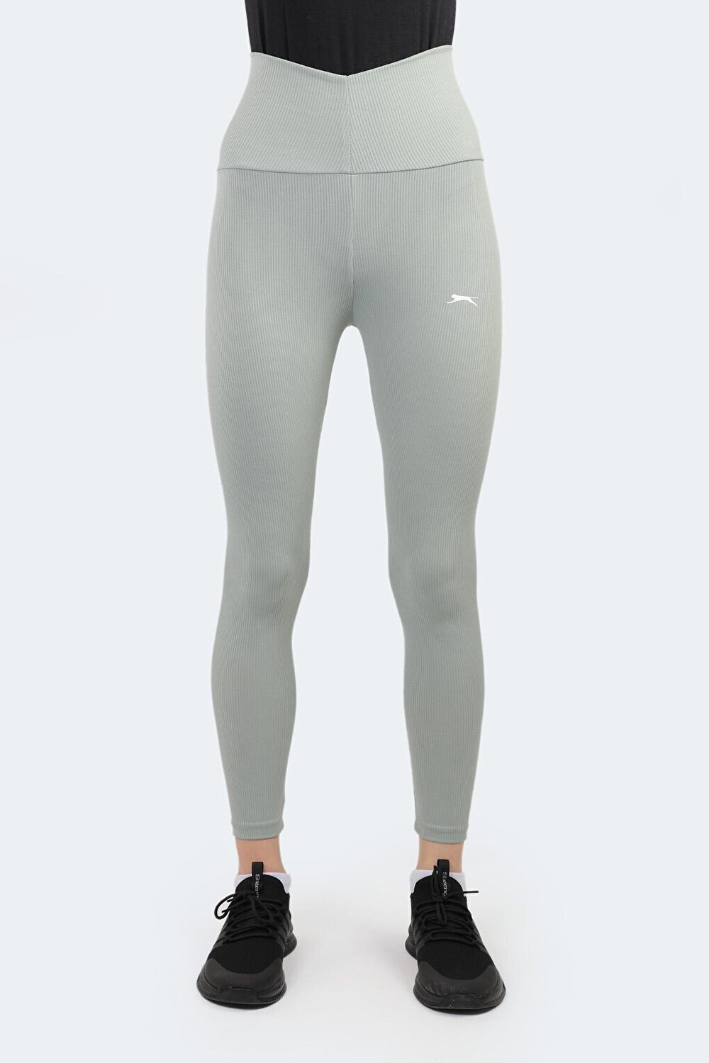 

Женские тайтсы для фитнеса PRANAV мятные SLAZENGER