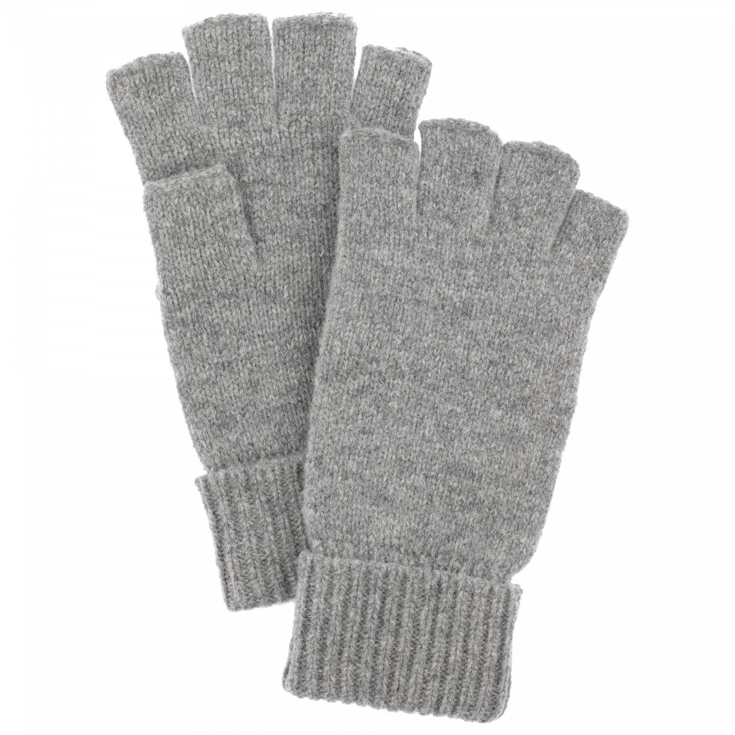 Перчатки Hestra Basic Wool Half Finger, серый