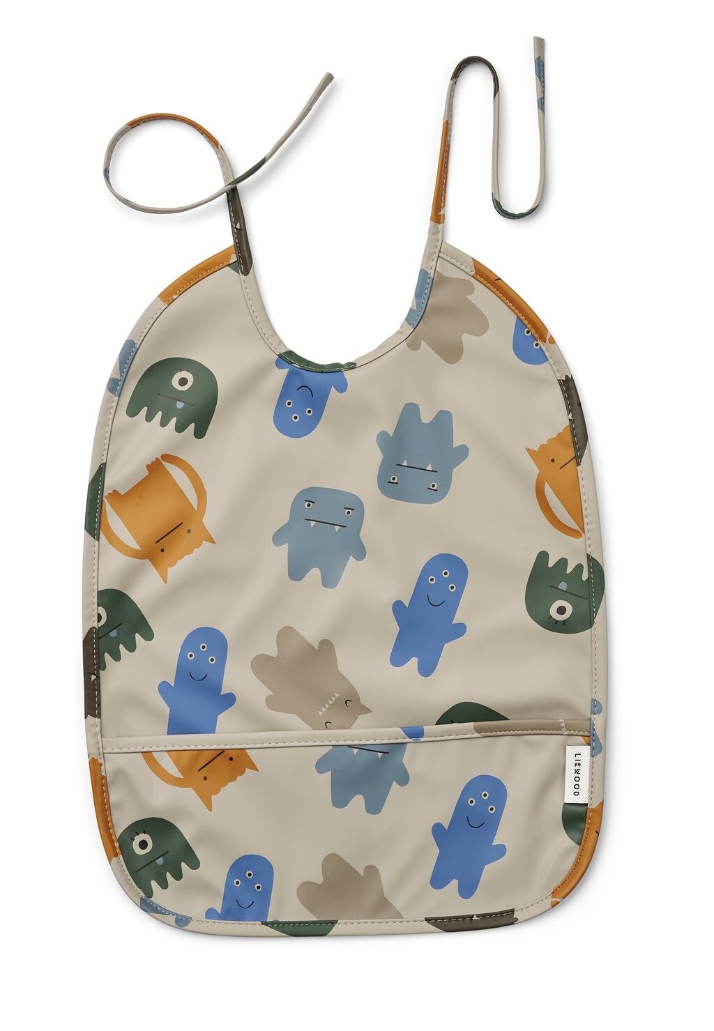 

Нагрудник LAI BIB UNISEX Liewood, цвет monsters blue mix