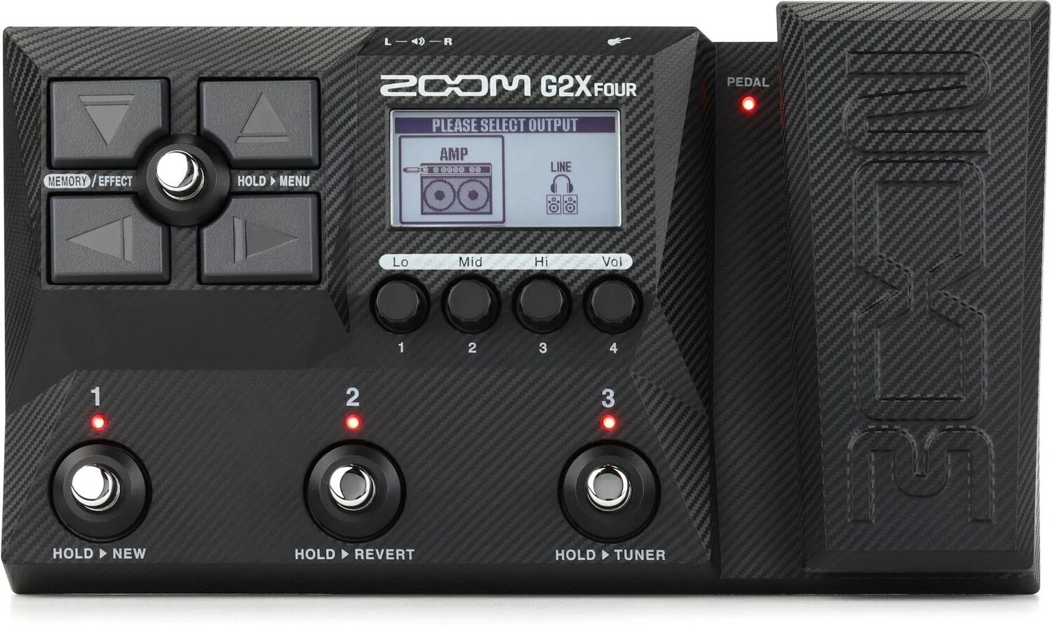 

Четырехпроцессор мультиэффектов Zoom G2X с педалью экспрессии
