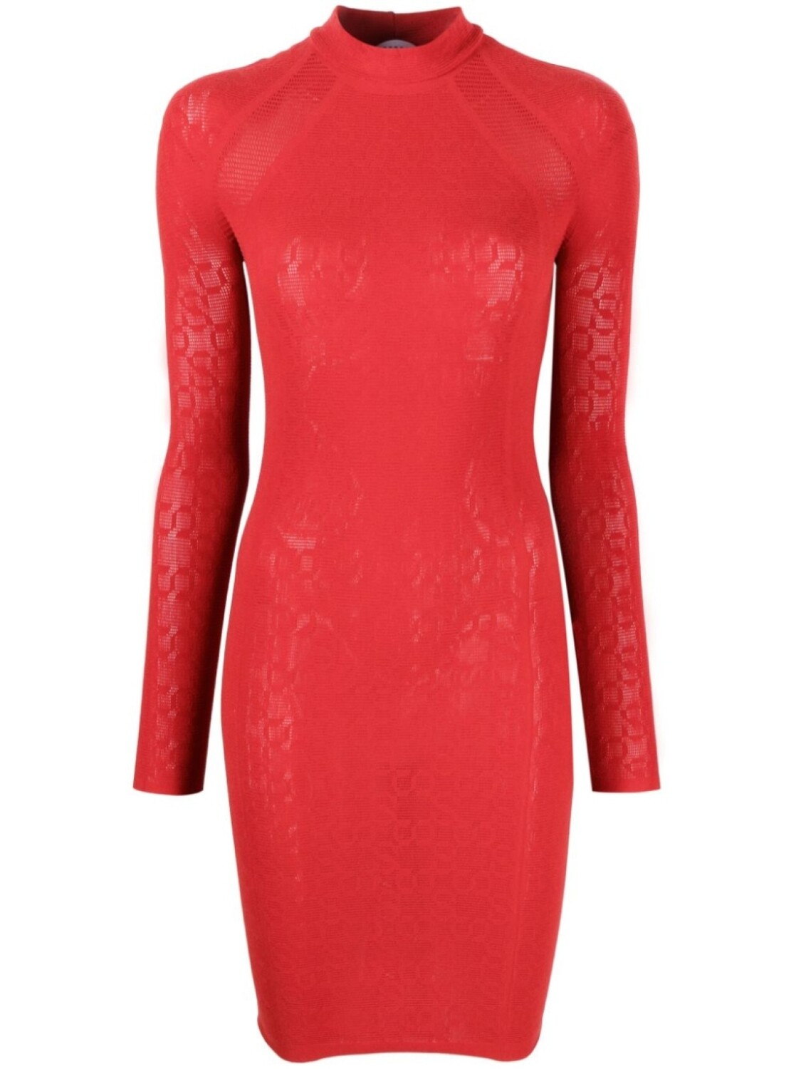 

Wolford трикотажное платье мини из коллаборации с Simkhai, красный