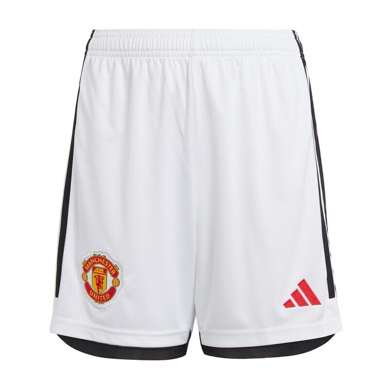 

Детские домашние шорты Manchester United 23/24 ADIDAS, цвет weiss