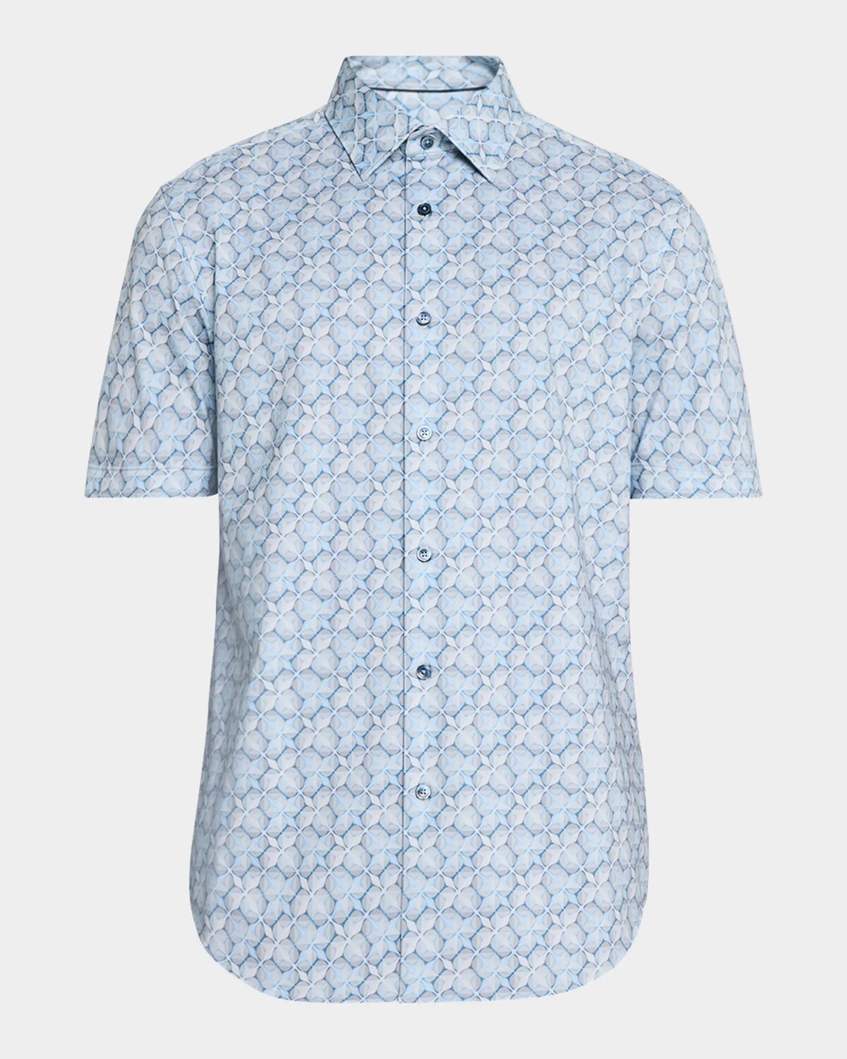 

Мужская спортивная рубашка OooCotton Miles Bugatchi, цвет Air Blue
