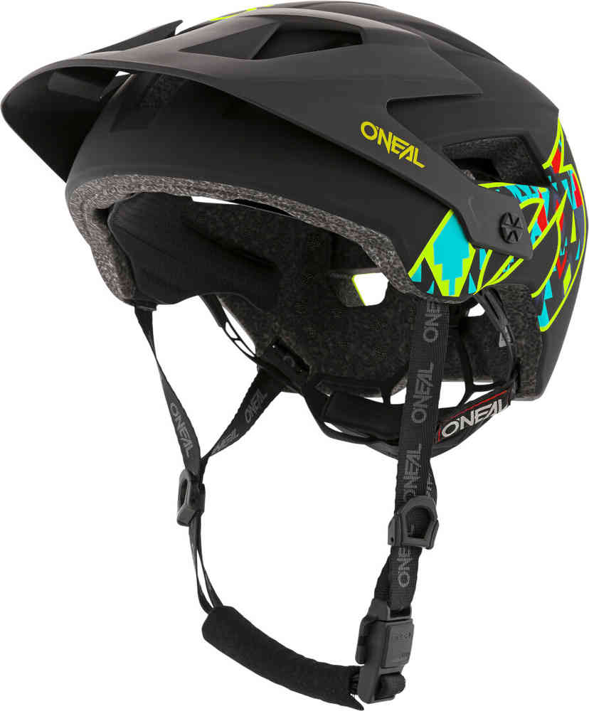 велосипедный шлем defender grill oneal черный желтый Велосипедный шлем Defender Muerta Oneal