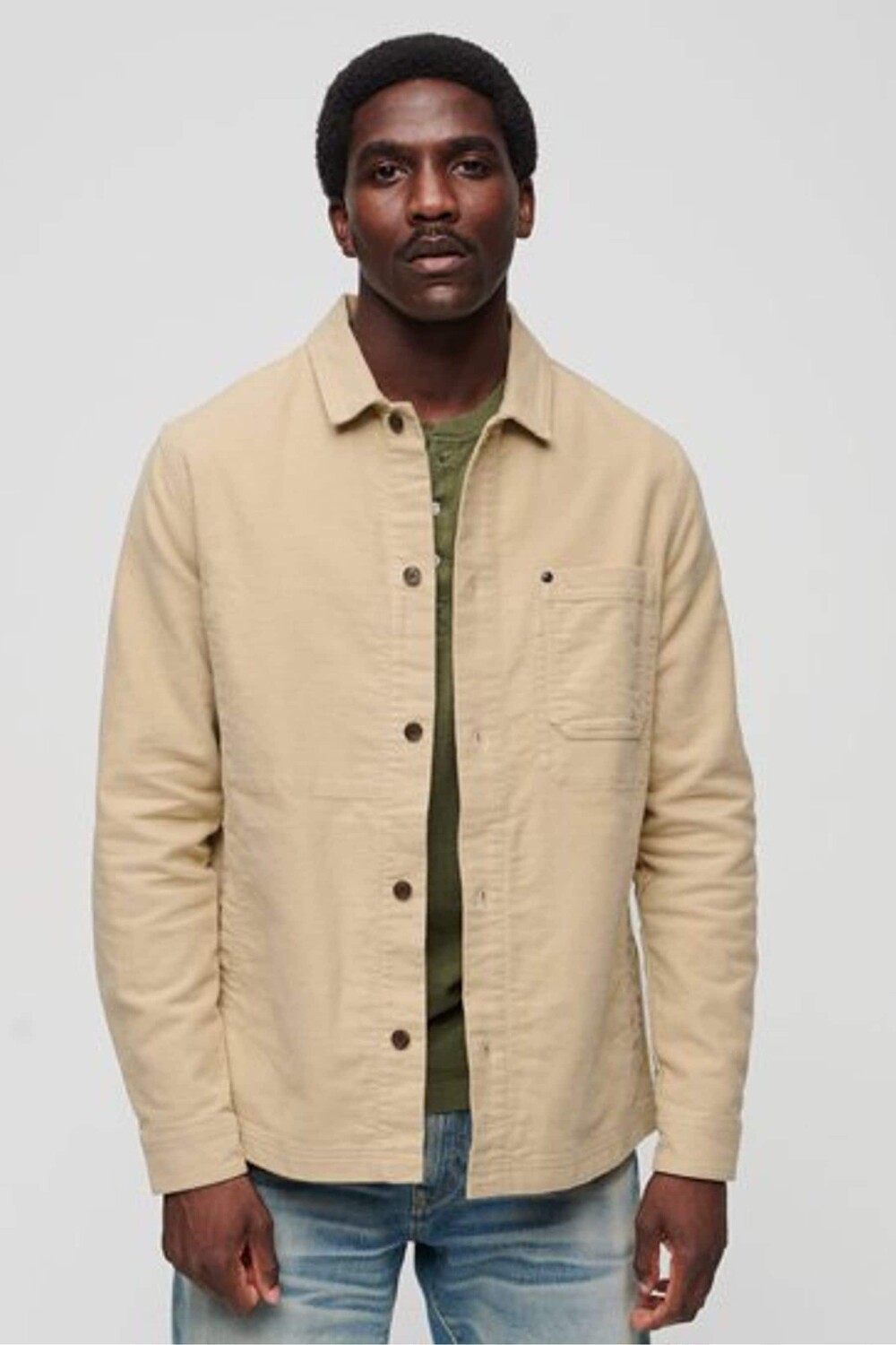 

Рубашка из молескина The Merchant Store Superdry, коричневый