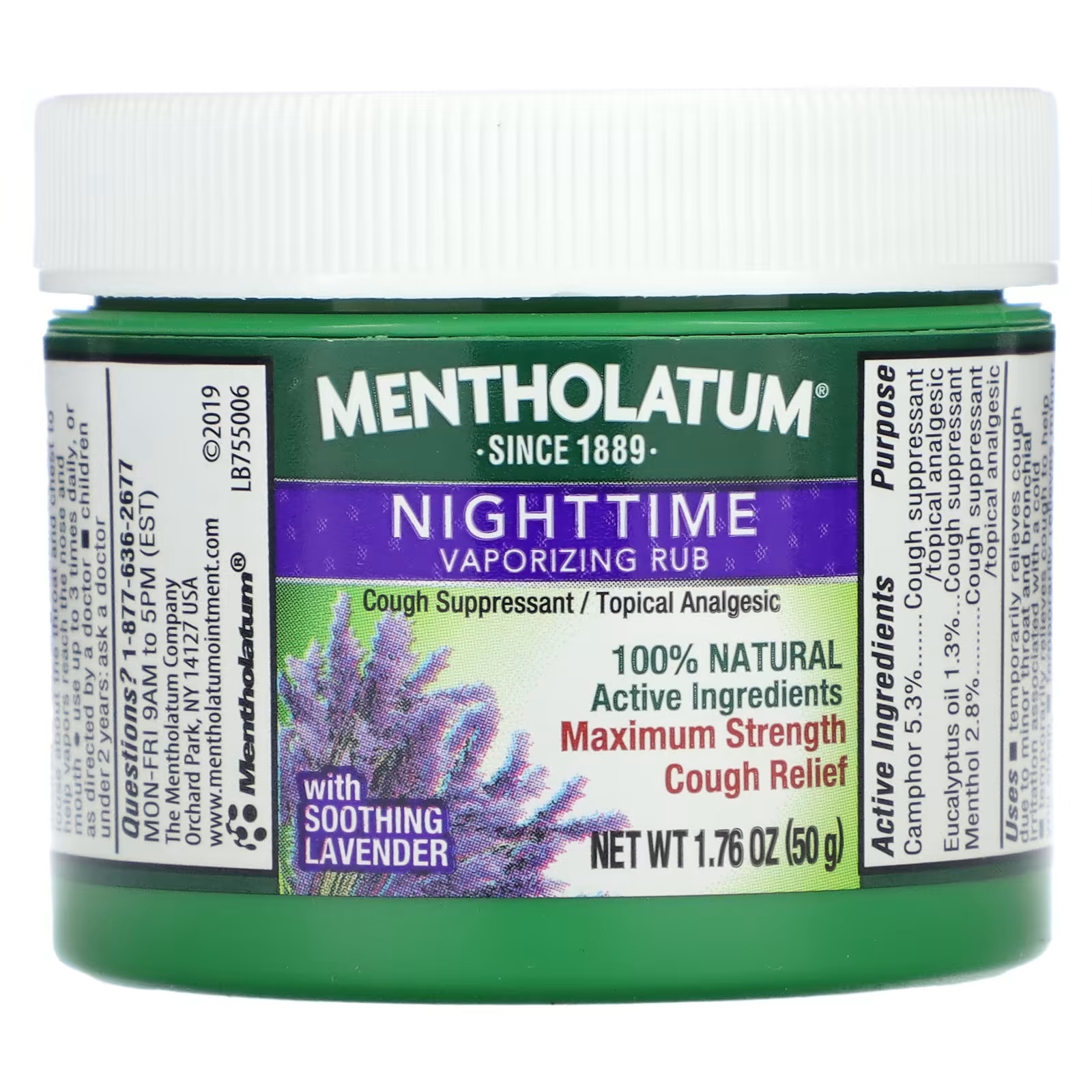 Ночной испаряющий крем Mentholatum