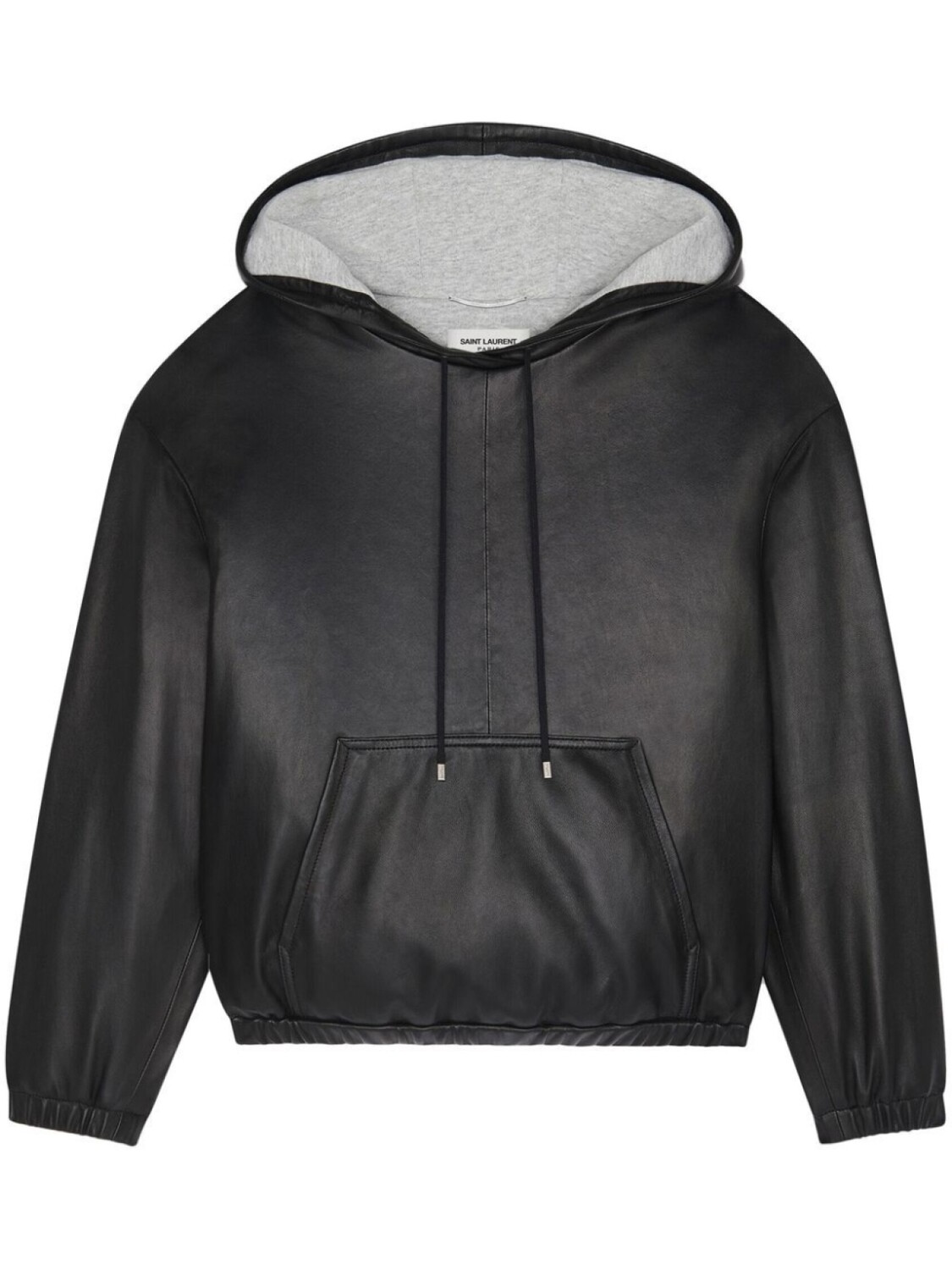 

Saint Laurent куртка с капюшоном, черный