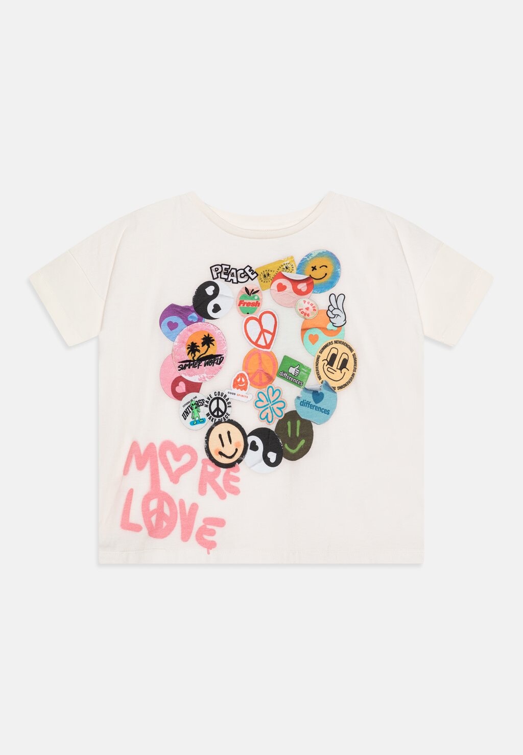 

Футболка с принтом Raeesa Molo, цвет off-white