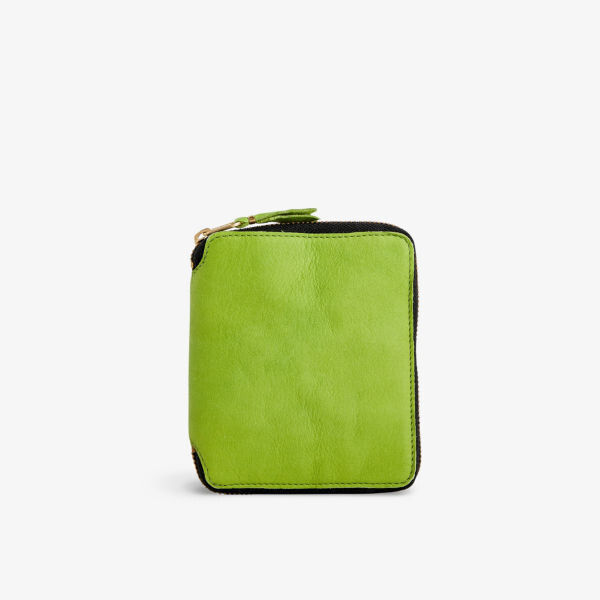 

Кошелек из потертой кожи Comme des Garçons, зеленый
