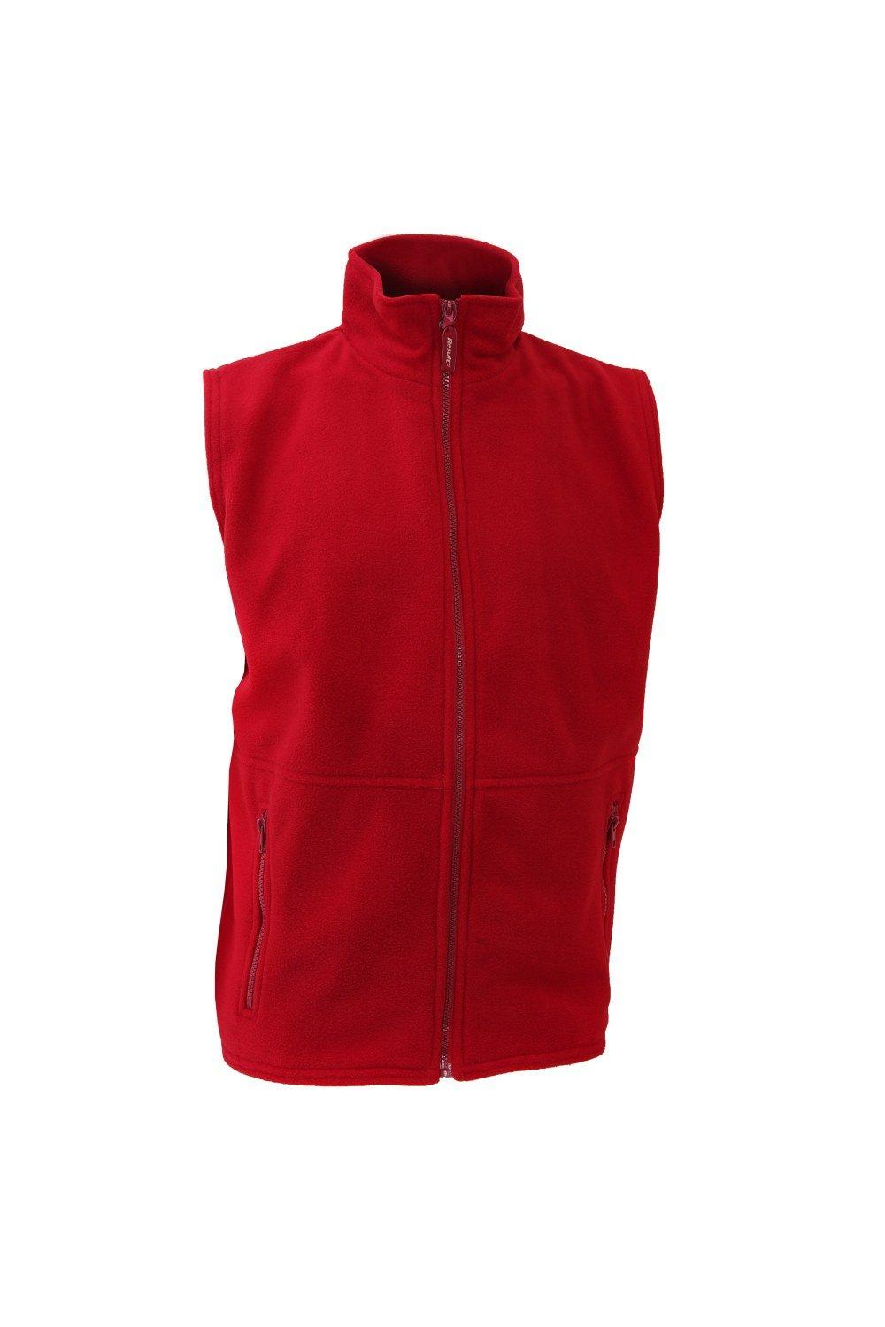 Флисовая утепленная куртка Active Anti-Pilling Result, красный