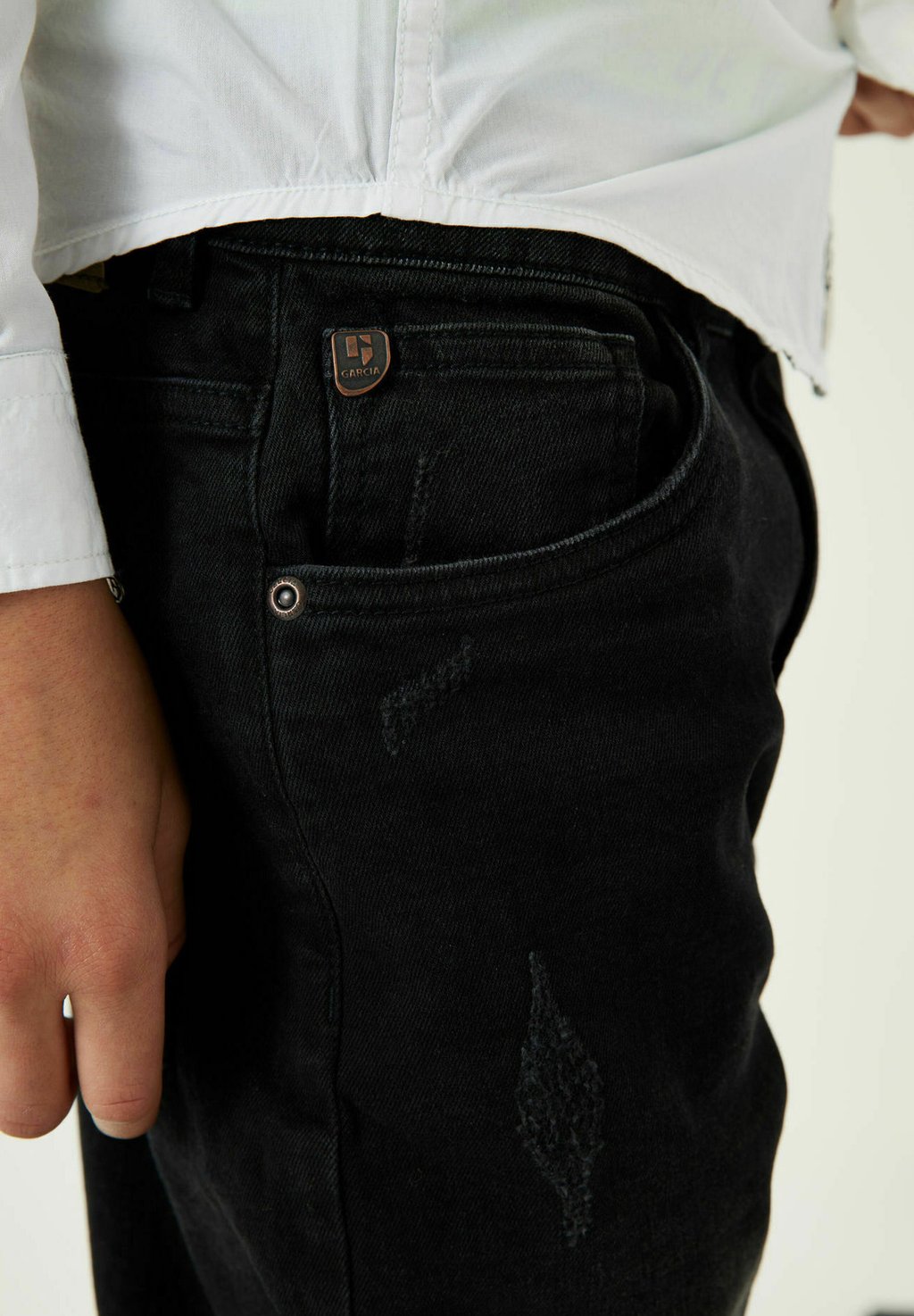 Джинсы прямого кроя DALINO Garcia, цвет medium used джинсы прямого кроя garcia цвет light used