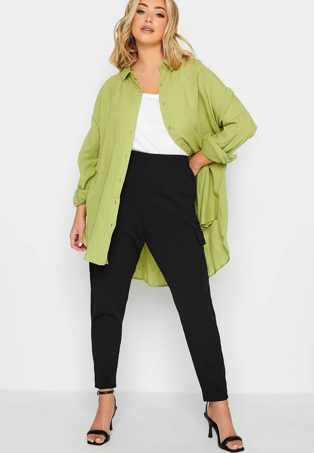 

Брюки карго Yours Clothing, черный