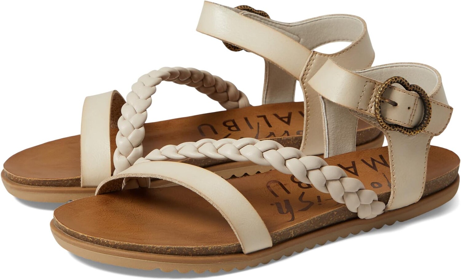 

Сандалии на плоской подошве Mylo Blowfish Malibu, цвет White Sands Far Out/Dye Cut