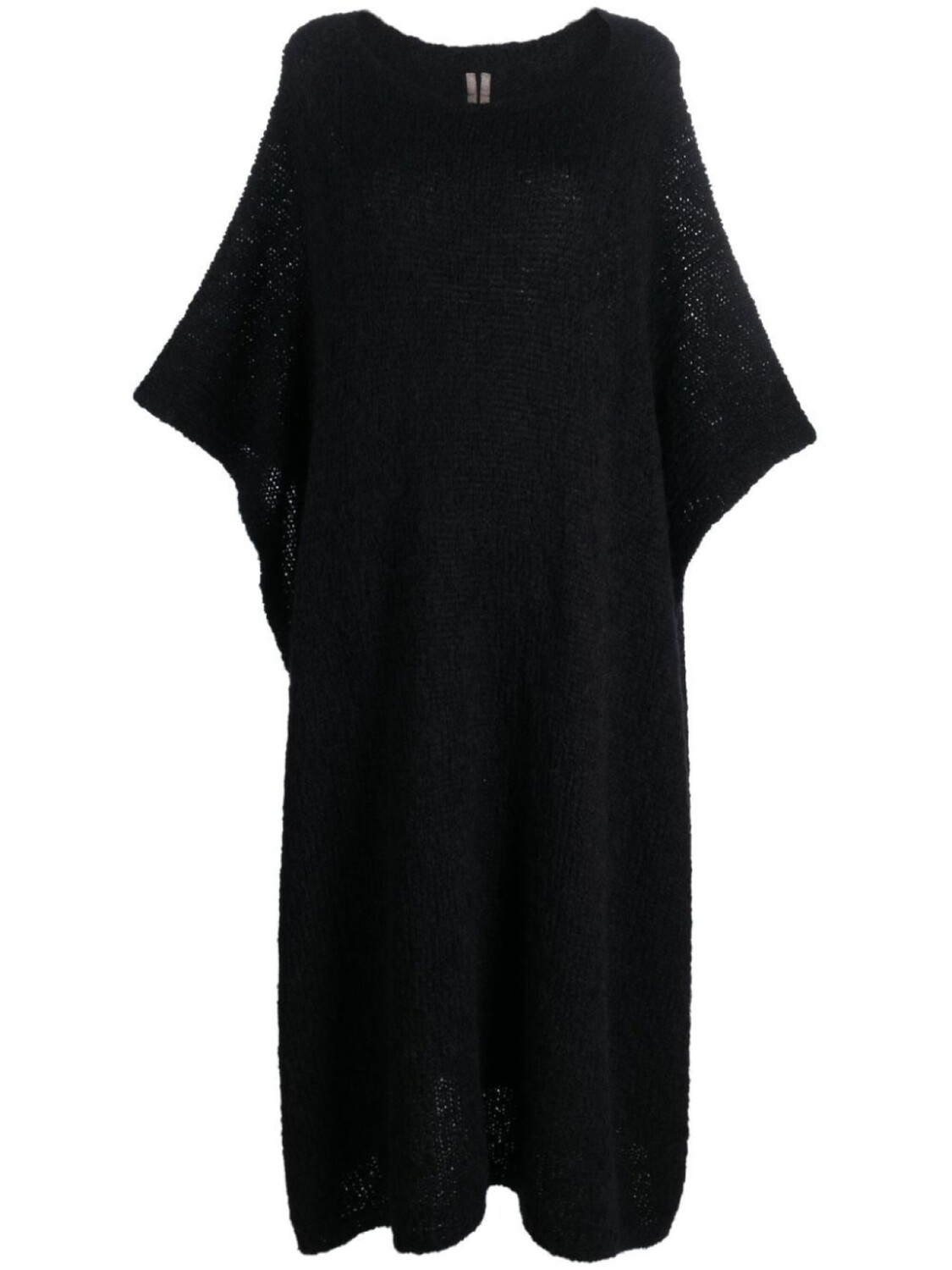 

Rick Owens трикотажное платье макси с круглым вырезом, черный