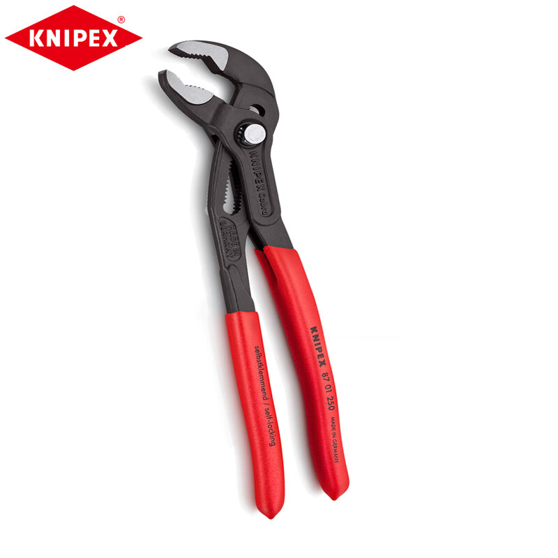 KNIPEX 87 01 250 Импортные немецкие клещи для водяных насосов, многофункциональный регулируемый универсальный зажимной ключ 250 мм