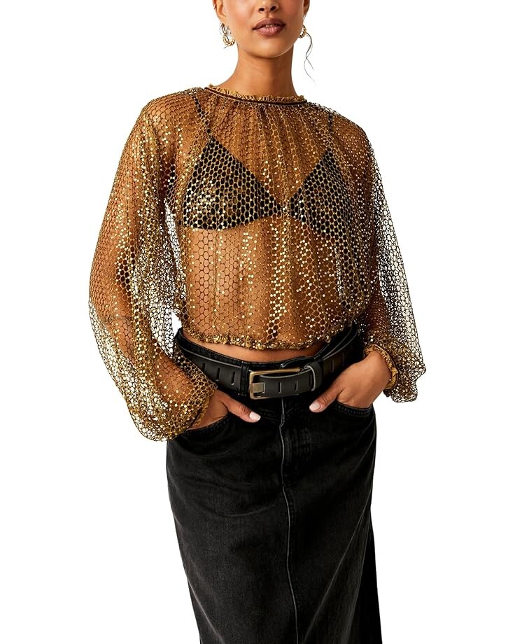 

Топ Free People Sparks Fly, оливковый