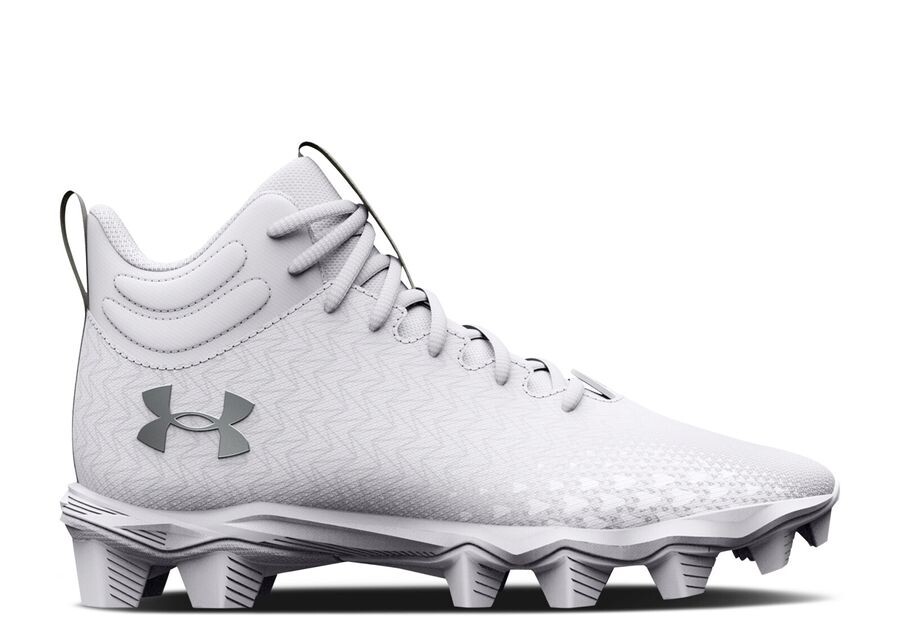 

Кроссовки Under Armour Spotlight Franchise 3.0 RM GS, белый/металлик/серебряный