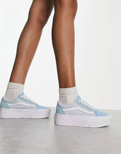 

Голубые кроссовки Vans Old Skool Stackform, Синий