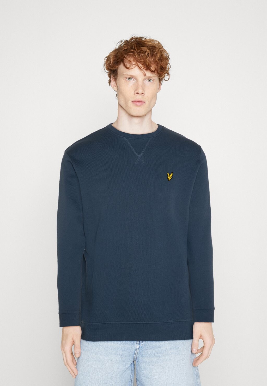 

Толстовка CREW NECK Lyle & Scott, чернильно-синий
