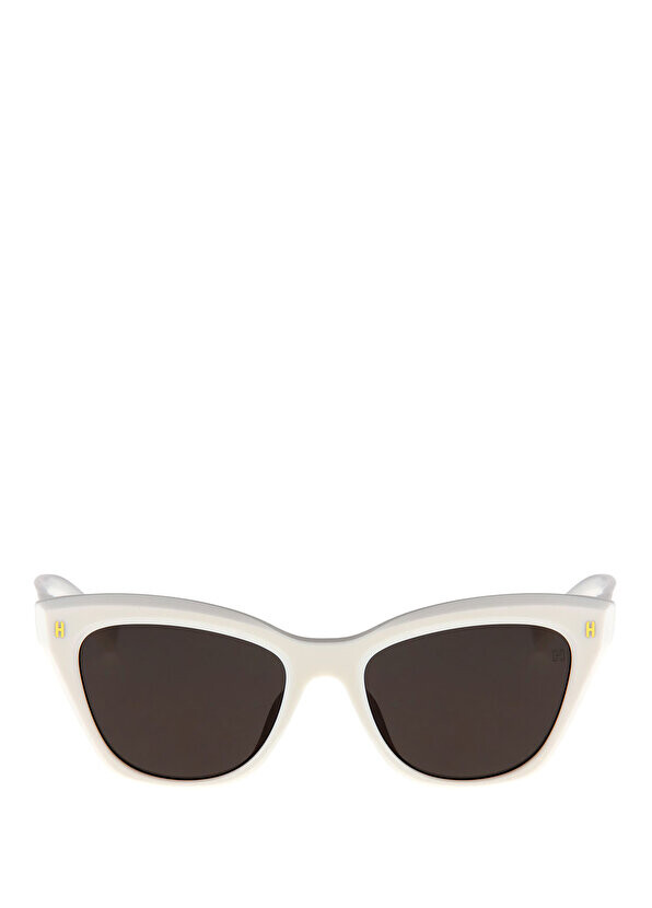 

Белые женские солнцезащитные очки burcu esmersoy x hermossa hm 1601 c 3 cat eye Hermossa