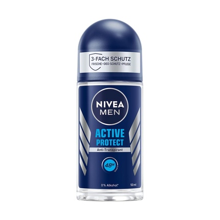 цена Шариковый дезодорант Active Protec для мужчин, 50 мл, Nivea