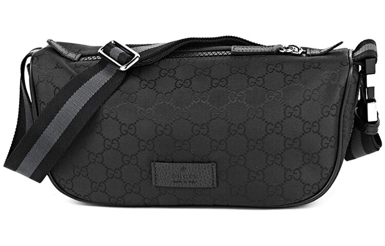 

Сумка поясная GUCCI, черный