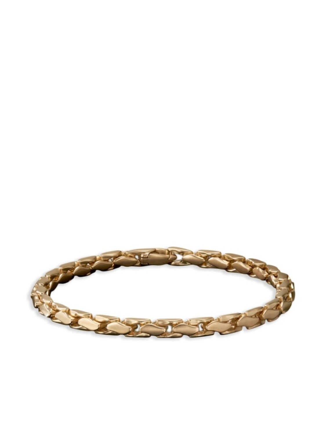 

Цепочный браслет Fluted из желтого золота David Yurman, золотой