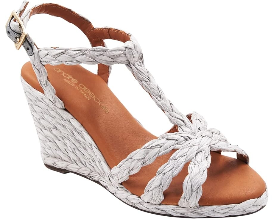

Туфли Andre Assous Madina Raffia, цвет Dove