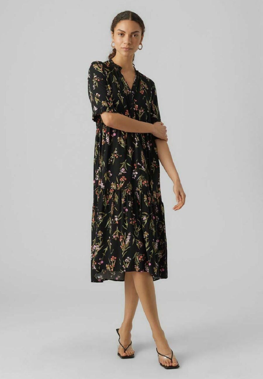 

Платье-рубашка Vero Moda, черный