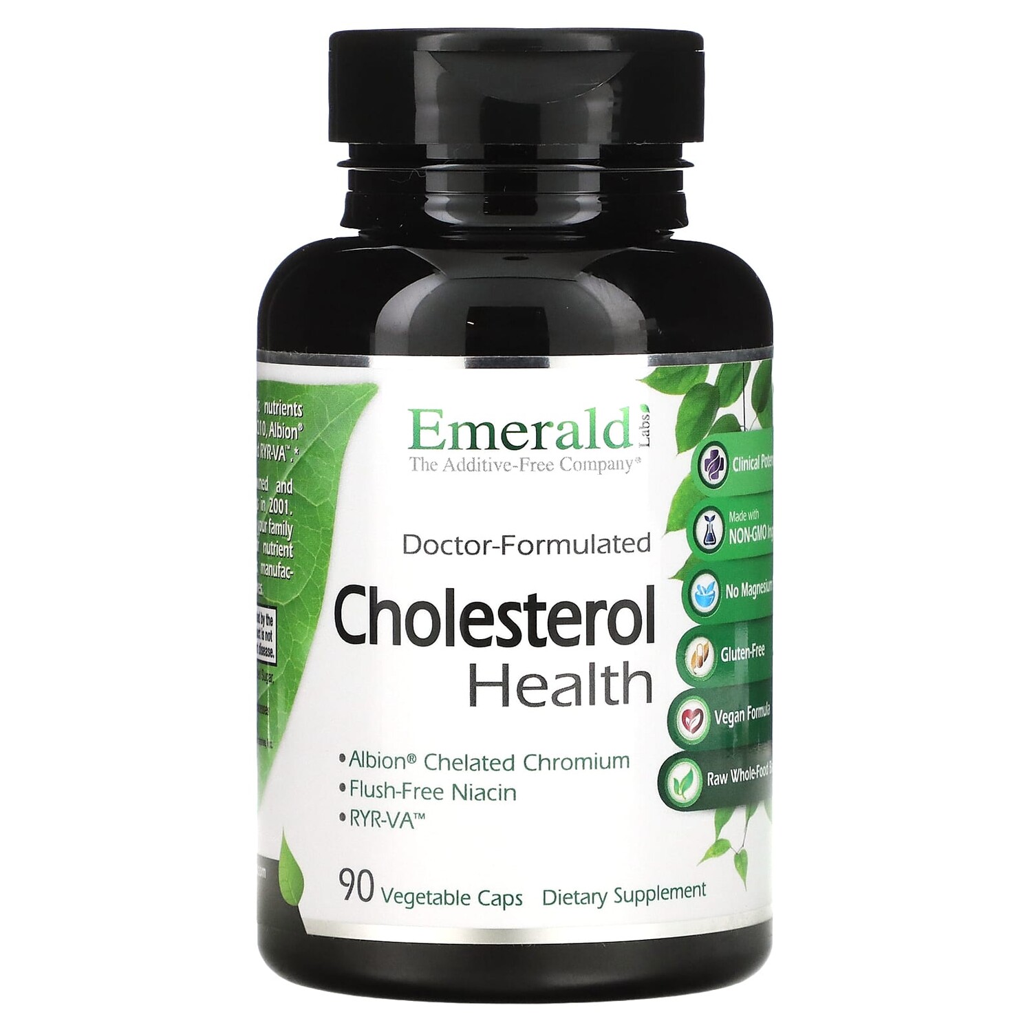 

Cholesterol Health, 90 капсул в растительной оболочке, Emerald Laboratories