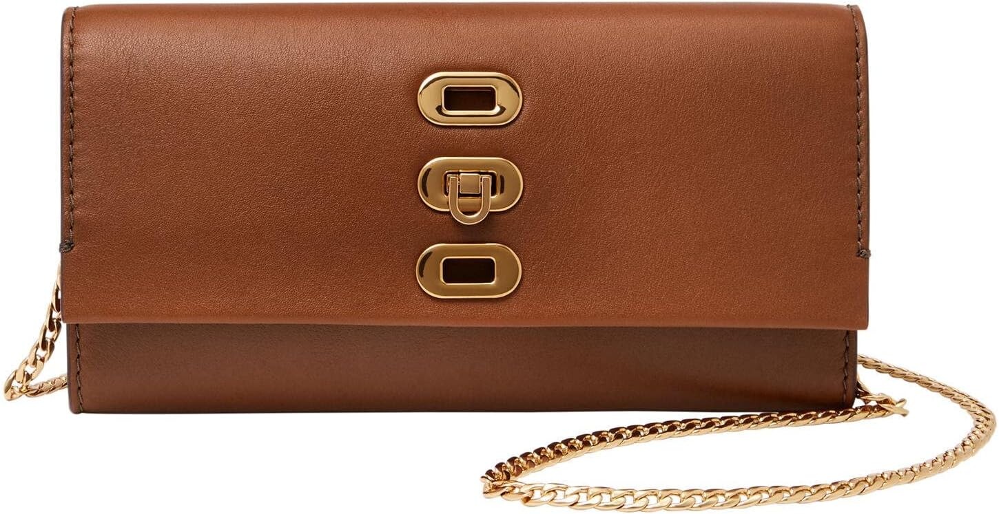 

Сумка Penrose Wallet Crossbody Fossil, коричневый