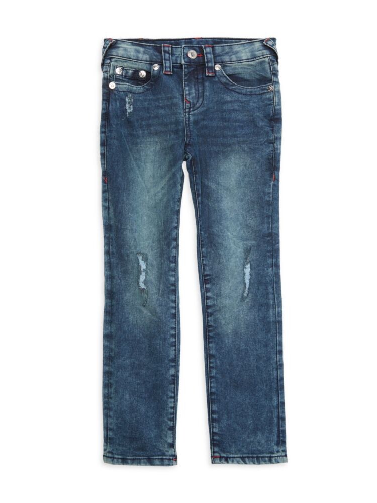 

Джинсы узкого кроя Geno для мальчиков True Religion, цвет Current Water