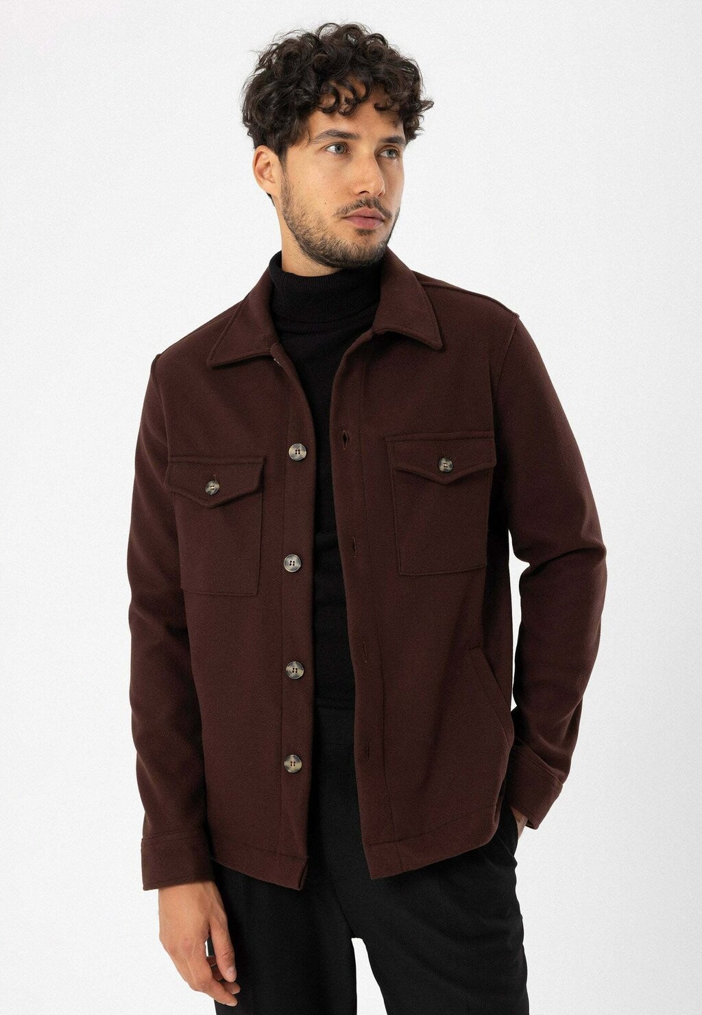 

Рубашка REGULAR FIT With Antioch, коричневый