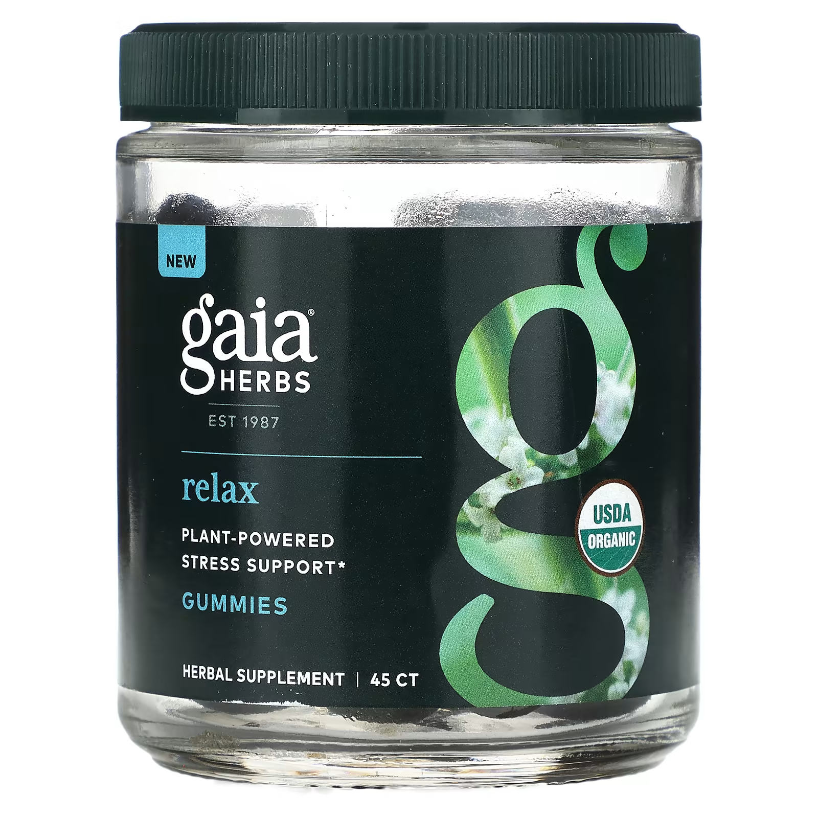 Пищевая добавка Gaia Herbs Relax, 45 конфет