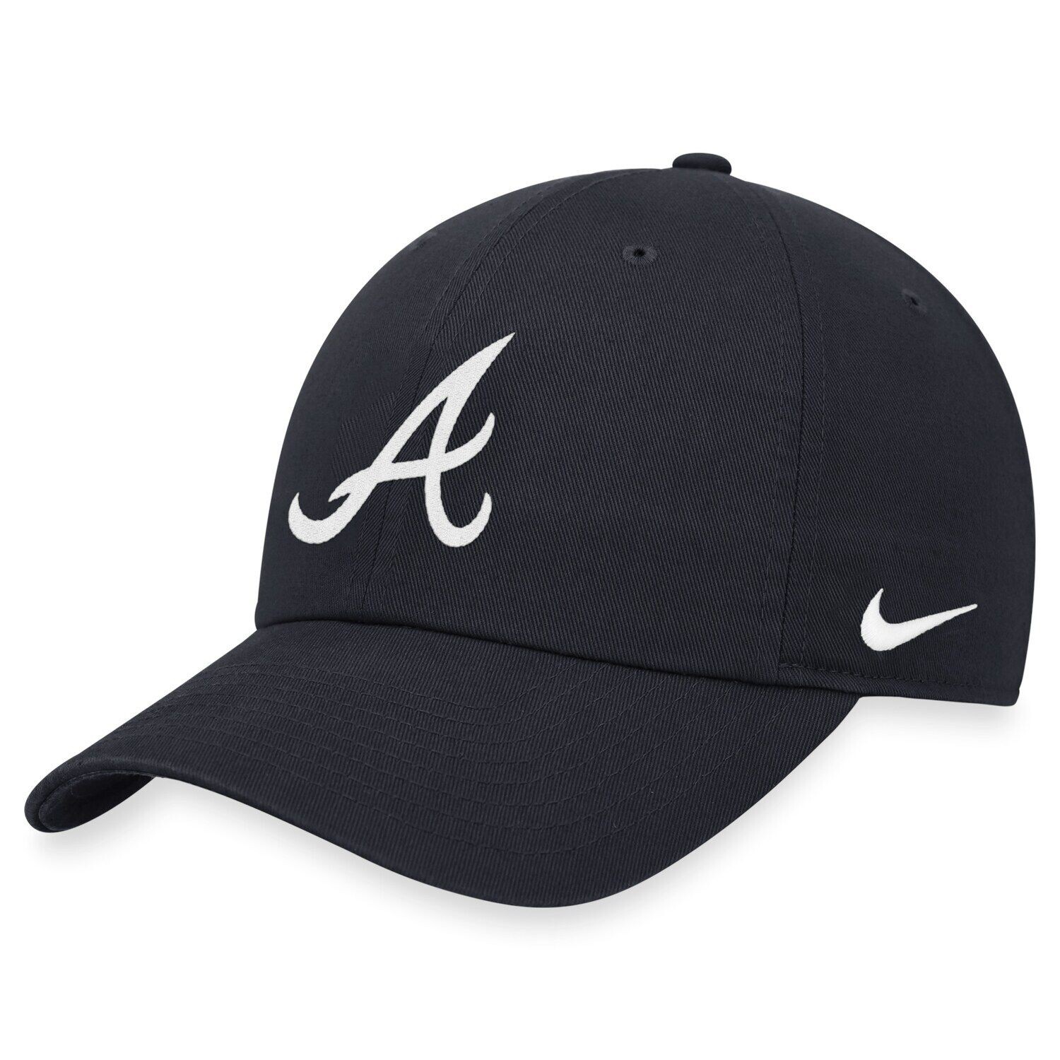 

Мужская регулируемая кепка темно-синего цвета Nike Atlanta Braves Heritage 86