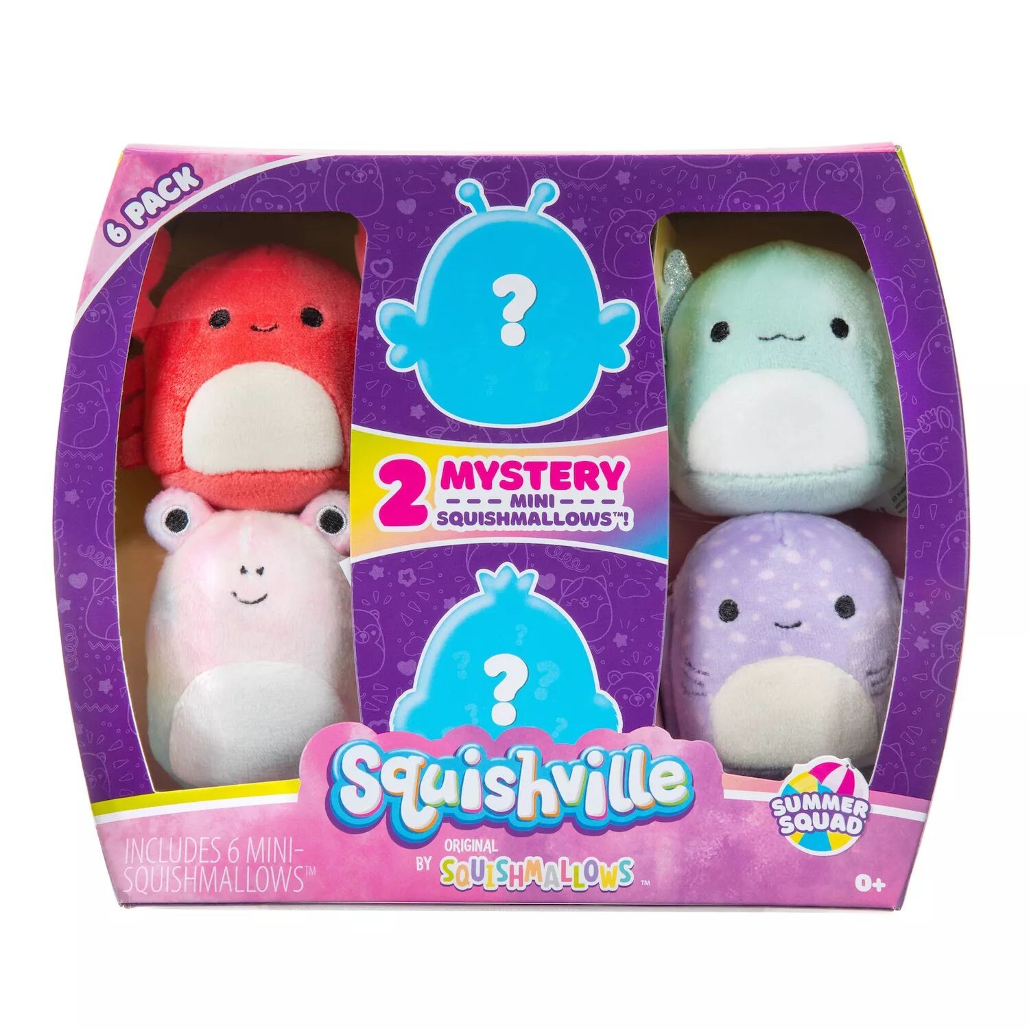 

Сквишмеллоу 2 дюйма. Игрушка Летнего отряда Squishmallows Squishmallows