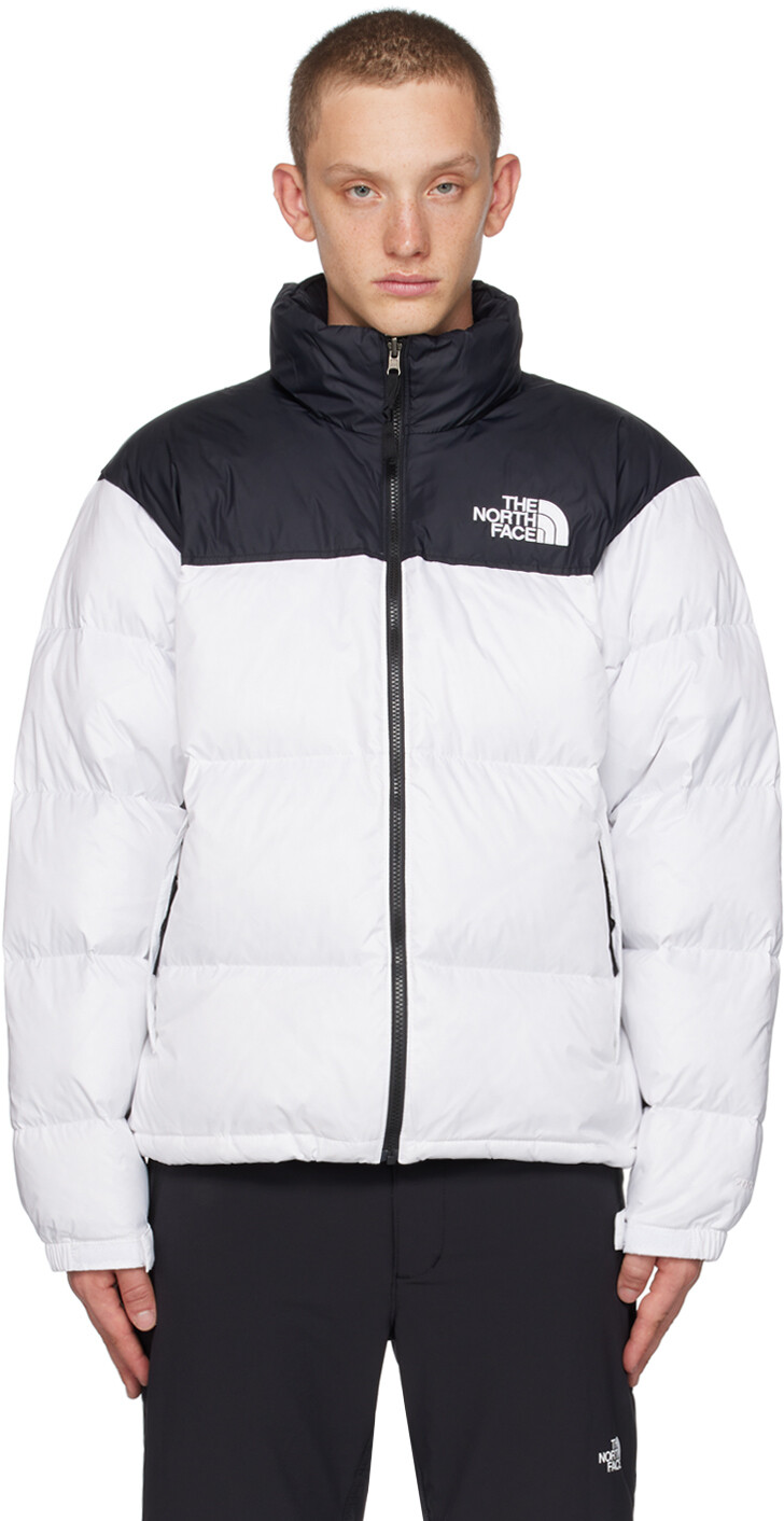 

Бело-черный пуховик Nuptse 1996 года в стиле ретро The North Face