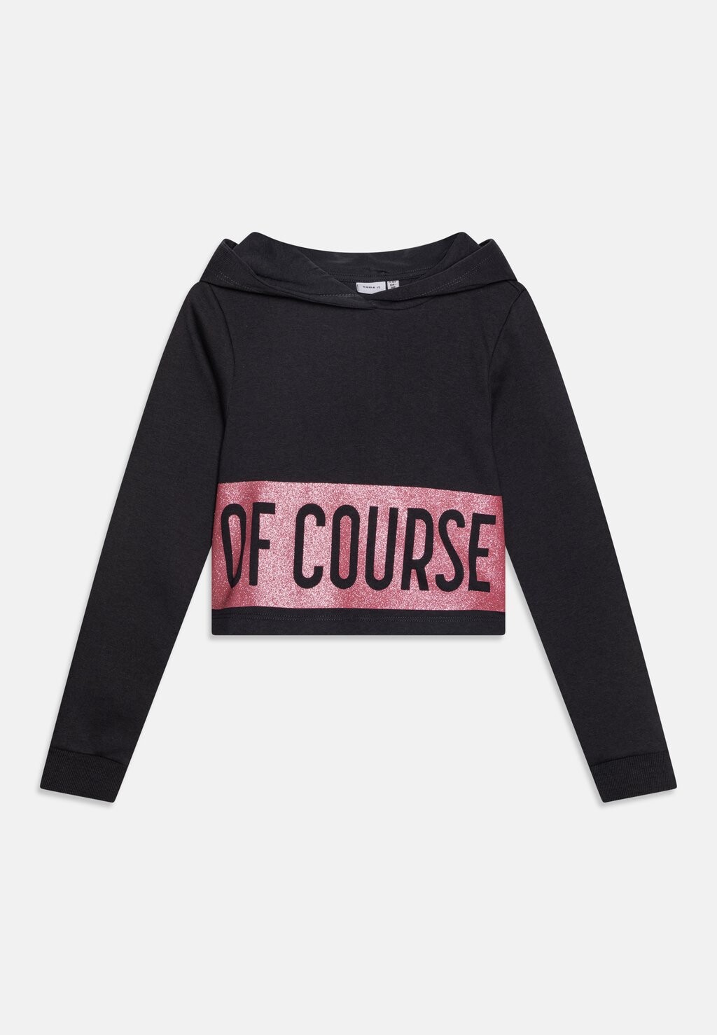 

Толстовка Nkfleonie Ls Cropped Wh Bru Name it, цвет india ink